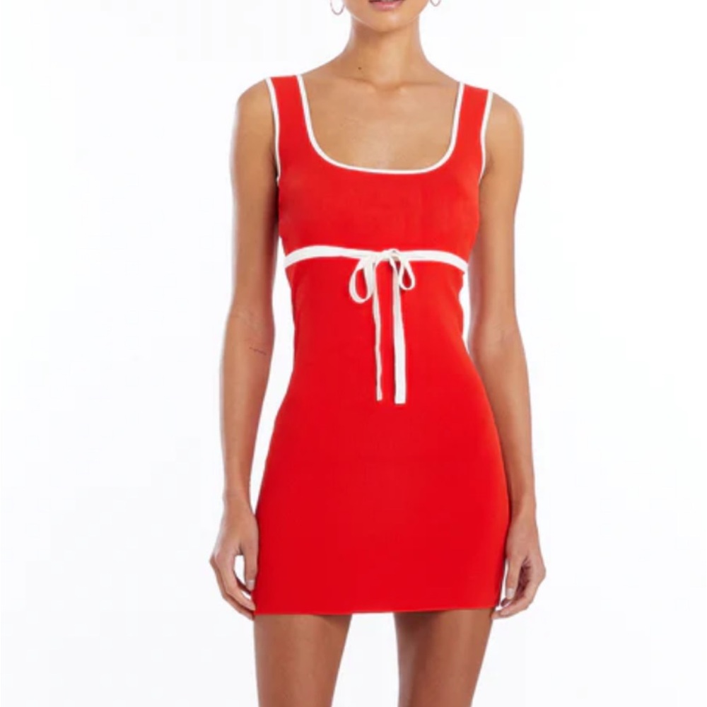 Amanda Uprichard red dress